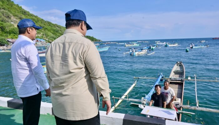Presiden Prabowo Tinjau Kampung Nelayan Merah Putih Leato Selatan Gorontalo