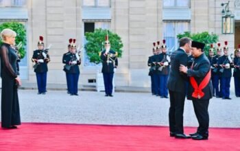 Presiden Prabowo Hadiri Jamuan Kenegaraan di Istana Élysée Paris