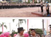 HARU DAN BANGGA MEWARNAI PAGI DI MAPOLRES DUMAI, 52 PERSONIL RESMI NAIK PANGKAT