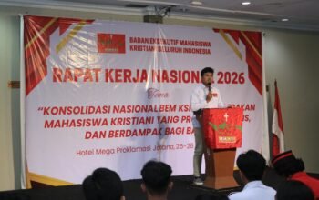 BEM Kristiani Seluruh Indonesia Mendukung Presiden Prabowo Memberantas Korupsi Tanpa Tebang Pilih