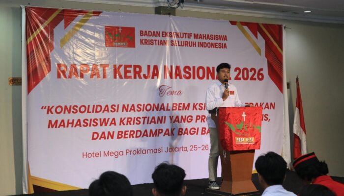 BEM Kristiani Seluruh Indonesia Mendukung Presiden Prabowo Memberantas Korupsi Tanpa Tebang Pilih