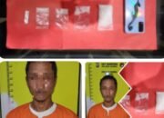 Tim Opsnal Satres Narkoba Polres Dumai Ringkus Pengedar Shabu, 5 Paket BB ±39,64 Gram Diamankan