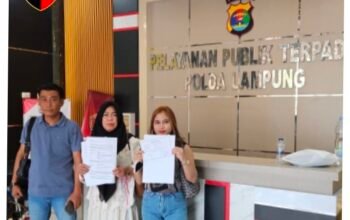 Sampaikan DUMAS ke Polda Lampung Rosidah Minta keadilan untuk anaknya