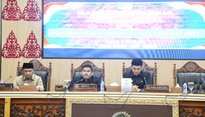 Ranperda APBD 2027 Disampaikan, DBH Migas Bengkalis Diproyeksi Turun 80,61 Persen