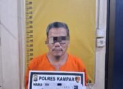 Polres Kampar Tangkap Guru Ngaji, Diduga Cabuli 4 Anak Dibawah Umur