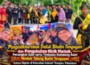 Alvabert Pranata Resmi Dikukuhkan Jadi Datuk Panglimo Dubalang Talang Sakti Batin Tengayan